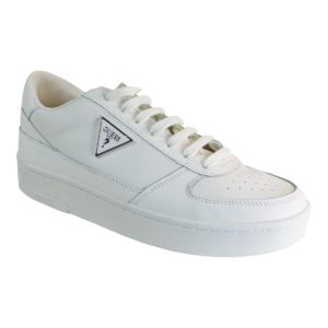 GUESS Sneakers Silea Ανδρικά Παπούτσια FM7SILLEA12- WHITE Λευκό FM7SILLEA12