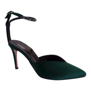 Alessandra Paggioti Γυναικεία Παπούτσια Γόβες 81201 Πράσινο Σατέν 106888