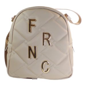 FRNC FRANCESCO Τσάντα Γυναικεία Πλάτης-Backpack Ώμου 4823 BG Μπέζ 119859