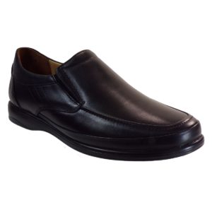 BagiotaShoes Ανδρικά Παπούτσια Δερμάτινα LIDER-1 Μαύρο 84323