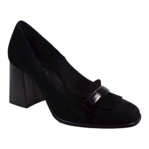 Katia Shoes Γυναικεία Παπούτσια Γόβες Κ30-5281 Μαύρο Καστόρι Δέρμα 105676