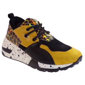 Bagiota Shoes Γυναικεία Παπούτσια Sneakers Αθλητικά H8956 Κίτρινο 70314