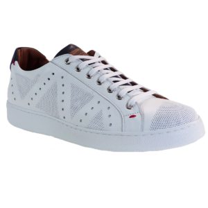 Robinson Ανδρικά Παπούτσια Sneakers 1576 Λευκό Δέρμα 75855