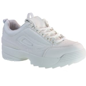 Bagiota Shoes Γυναικεία Παπούτσια Sneakers Αθλητικά C8385 Λευκό 74351