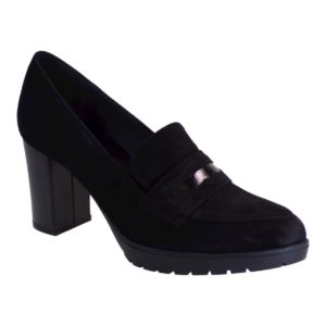 Katia Shoes Γυναικεία Παπούτσια Γόβες Κ34-4898 Μαύρο Καστόρι Δέρμα 105056