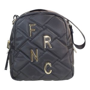 FRNC FRANCESCO Τσάντα Γυναικεία Πλάτης-Backpack Ώμου 4823 BLK Μαύρο 117873