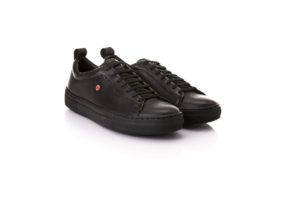 Robinson Ανδρικά Παπούτσια Sneakers 69437 Μαύρο Δέρμα 104169