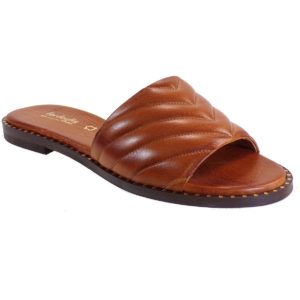 Fardoulis shoes Γυναικείες Παντόφλες 115-74 Ταμπά Δέρμα 89651
