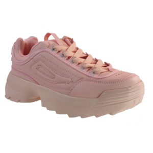 Bagiota Shoes Γυναικεία Παπούτσια Sneakers Αθλητικά 011-3 Ρόζ 74342