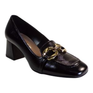 Fardoulis Shoes Γυναικεία Παπούτσια Γόβες 516-12 Μαύρο Δέρμα 114101