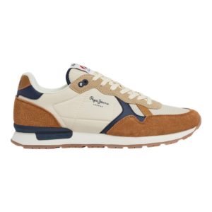 Pepe jeans BRIT MIX M Sneakers Ανδρικά Παπούτσια PMS40006-859 Ταμπά 117777