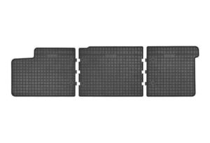 Λαστιχένια πατάκια αυτοκινήτου για Volkswagen T5 2nd row (2003-2015) Σετ 3 τεμαχίων