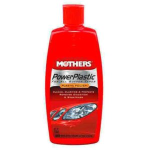 Mothers® PowerPlastic 4Lights® καθαριστικό φαναριών και διαφανών πλαστικών 236ml