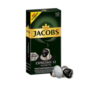 Jacobs Espresso Ristretto συμβατές κάψουλες Nespresso * - 10 τεμ.