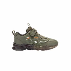Bull Boys sneakers φωτάκια Spinosauro Luci DNAL3396 Verde Palude