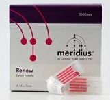 Βελόνες βελονισμού Meridius renew needles 1000