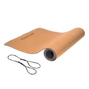 Tunturi Cork TPE Στρώμα Yoga 181x61x0. 4cm Ανθρακί