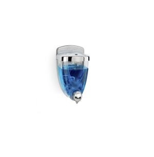 Συσκευή-dispenser αντισηπτικού διάφανο χρωμίου (350/650 ml) - 350 ml