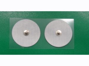 Ηλεκτρόδια υφασμάτινα στρογγυλά με κλιπ fiab 4 τμχ - 32mm