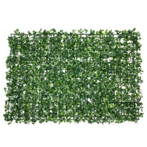 GloboStar® 78415 Artificial - Συνθετικό Τεχνητό Διακοσμητικό Πάνελ Φυλλωσιάς - Κάθετος Κήπος Πυξάρι Πράσινο Μ60 x Υ40 x Π4cm