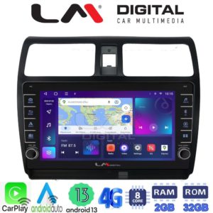 LM Digital - LM ZG8978 GPS Οθόνη OEM Multimedia Αυτοκινήτου για SUZUKI SWIFT 2005 > 2010 (CarPlay/AndroidAuto/BT/GPS/WIFI/GPRS)