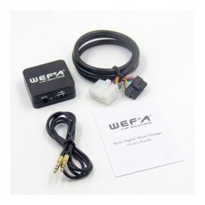 Wefa WF.605.Toyota 5+7 Interface Aux/Usb για εργοστασιακές πηγές Toyota 5+7 pin