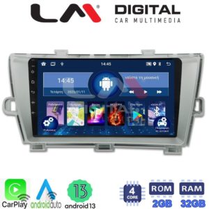 LM Digital - LM ZN4561 GPS Οθόνη OEM Multimedia Αυτοκινήτου για TOYOTA PRIUS 2009>2016 (CarPlay/AndroidAuto/BT/GPS/WIFI/GPRS)