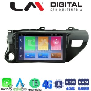 LM Digital - LM ZC8588 GPS Οθόνη OEM Multimedia Αυτοκινήτου για TOYOTA HILUX 2017> (CarPlay/AndroidAuto/BT/GPS/WIFI/GPRS)