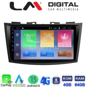 LM Digital - LM ZC8179 GPS Οθόνη OEM Multimedia Αυτοκινήτου για SUZUKI SWIFT 2011>2016 (CarPlay/AndroidAuto/BT/GPS/WIFI/GPRS)