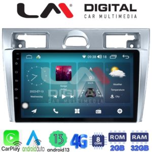 LM Digital - LM ZR8140 GPS Οθόνη OEM Multimedia Αυτοκινήτου για Ford Fiesta 2006 -> 2008 (CarPlay/AndroidAuto/BT/GPS/WIFI/GPRS)