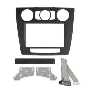 Phonocar 03670 Πλαίσιο - adaptor 2DIN εγκατάστασης ράδιο CD, MP3, DVD, Οθόνης, BMW S1 E87 (07>11), E81 (07>12), E82 (07>13), X3 (04>10) . Για εκδόσεις με χειροκίνητο κλιματισμό, χωρίς navigator 2DIN σε Μαύρο Χρώμα