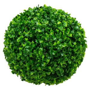 GloboStar® 78503 Artificial - Συνθετικό Τεχνητό Διακοσμητικό Φυτό Θάμνος Πυξάρι Πράσινο Φ27cm