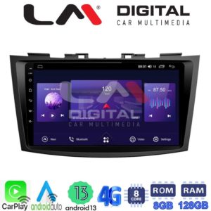 LM Digital - LM ZT8179 GPS Οθόνη OEM Multimedia Αυτοκινήτου για SUZUKI SWIFT 2011>2016 (CarPlay/AndroidAuto/BT/GPS/WIFI/GPRS)