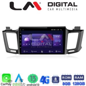 LM Digital - LM ZT8947 GPS Οθόνη OEM Multimedia Αυτοκινήτου για TOYOTA RAV 4 2013 > 2020 (CarPlay/AndroidAuto/BT/GPS/WIFI/GPRS)