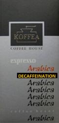 KOFFEA ARABICA DECAFFEINATION ESPRESSO 450gr