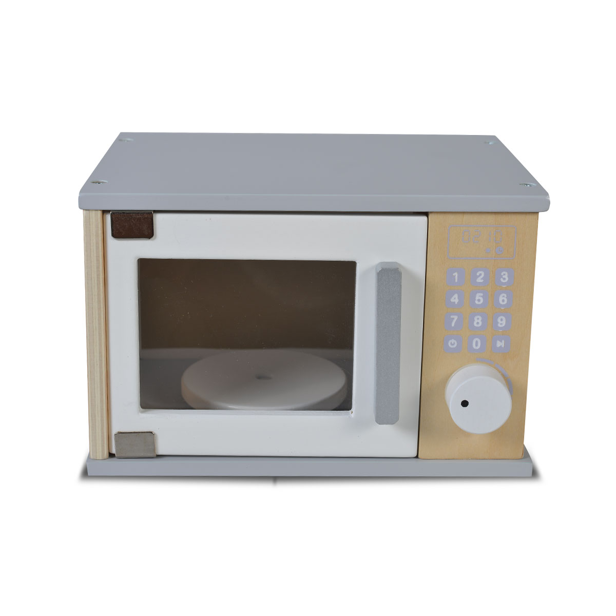 Moni Toys Ξύλινος Φούρνος Μικροκυμάτων, Wooden microwave 4332