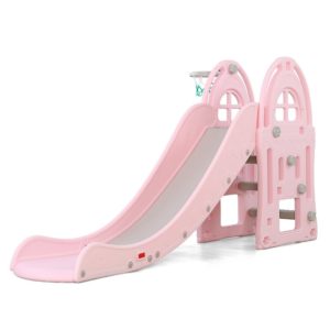 Moni Garden Παιδική Τσουλήθρα με Μπασκέτα, Slide Alegra 18016 Pink