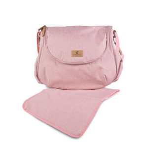 Cangaroo Βρεφική Τσάντα-Αλλαξιέρα Mama Bag Naomi Pink 3800146266936