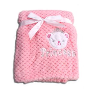 Cangaroo Βρεφική Κουβέρτα Fleece Αγκαλιάς 110 x 80cm , Freya Pink