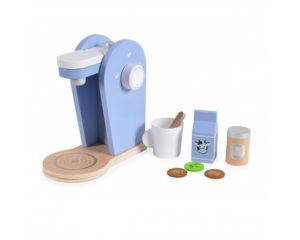 Moni Toys Ξύλινη Μηχανή Εσπρέσσο, Wooden Coffee Set 4343, 3800146223120