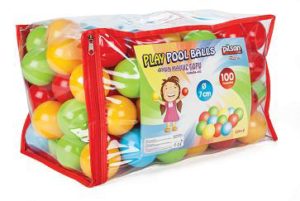 Pilsan Παιδικές χρωματιστές μπάλες 7 cm 100τμχ Play Balls, 06410