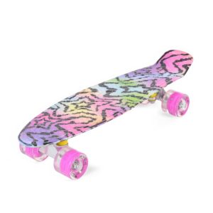 Byox Πλαστική Τροχοσανίδα Skateboard 22 Με LED Στους Τροχούς Stars 3800146226961