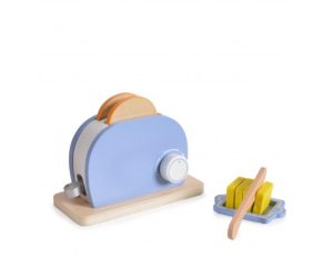 Moni Toys Ξύλινο Εκπαιδευτικό Παιχνίδι Φρυγανιέρα, Wooden Toaster 4341, 3800146223106