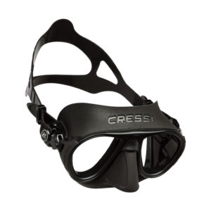 Cressi Calibro Silicone Mask Black/Frame Black - Μάσκα