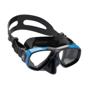 Cressi Focus Silicone Mask Black/Frame Blue - Μάσκα