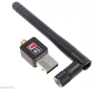 Mini USB Wi-Fi Wireless LAN 802.11N Adapter με Εξωτερική Κεραία OEM