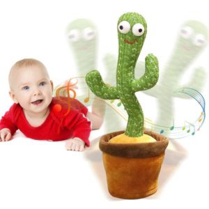 Παιδικό παιχνίδι κάκτος που χορεύει, τραγουδάει & επαναλαμβάνει επαναφορτιζόμενο - Dancing & Singing Cactus 8407Ο
