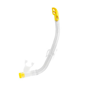 Cressi Top Silicone Snorkel Clear/Yellow - Αναπνευστήρας