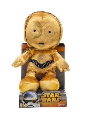 Λούτρινη φιγούρα 25 εκατοστών Star Wars C3PO