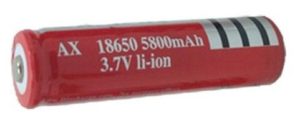 Επαναφορτιζόμενη μπαταρία λιθίου UltroFite GH 18650 5800mAh 3.7V - MPN: GH 21753